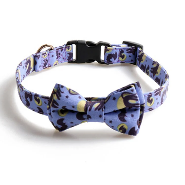 Customization accepted Hot Selling Halloween Bat Cat Pet Collars & Leashes,Adjustable Dog Collars With Detachable bowtie
Customization accepted Hot Selling Halloween Bat Cat Pet Collars & Leashes,Adjustable Dog Collars With Detachable bowtie