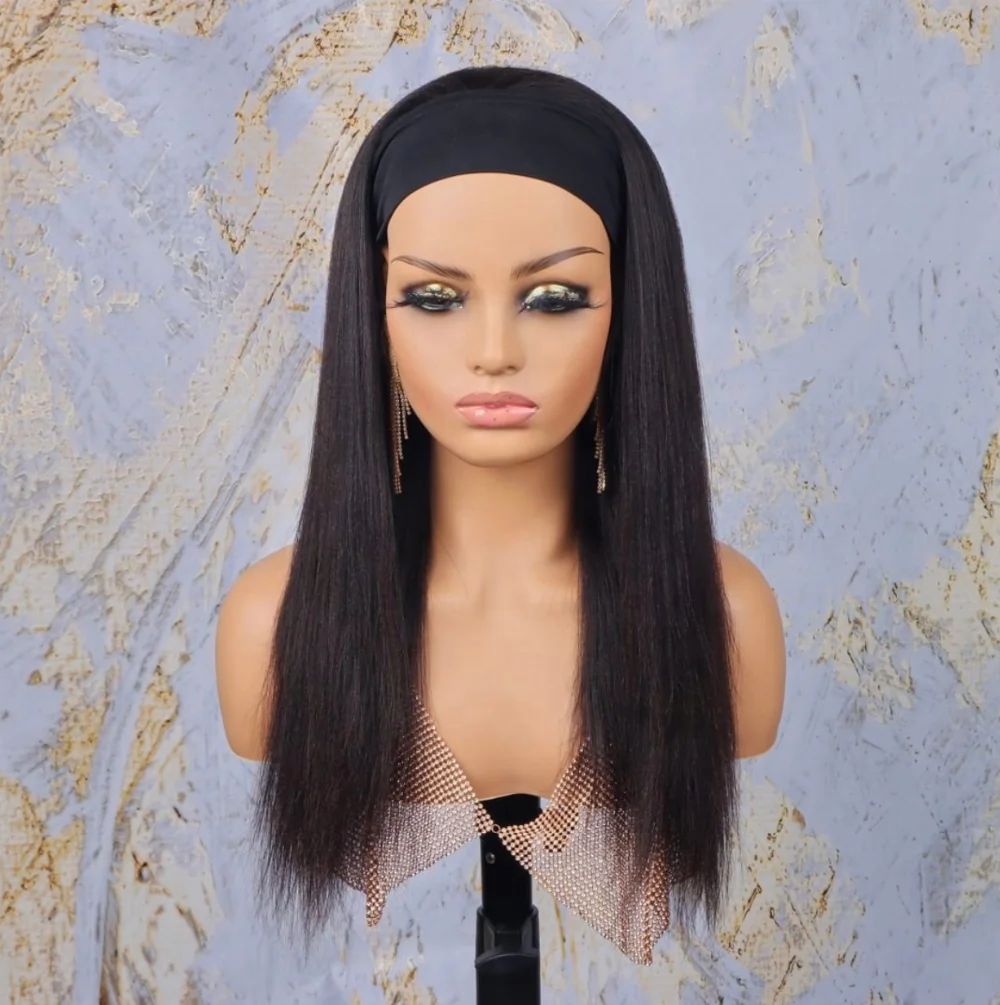 Fast shipping Best Selling Headband Wigs Machine Made Non Lace Human Hair Wigs For Women
Fast shipping Best Selling Headband Wigs Machine Made Non Lace Human Hair Wigs For Women