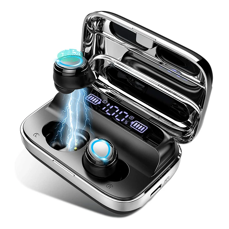 Factory Wholesale 5.0 Headset Stereo Sound Headphone Earphone TWS Earbuds with Wireless Charging, White,black
Factory Wholesale 5.0 Headset Stereo Sound Headphone Earphone TWS Earbuds with Wireless Charging, White,black