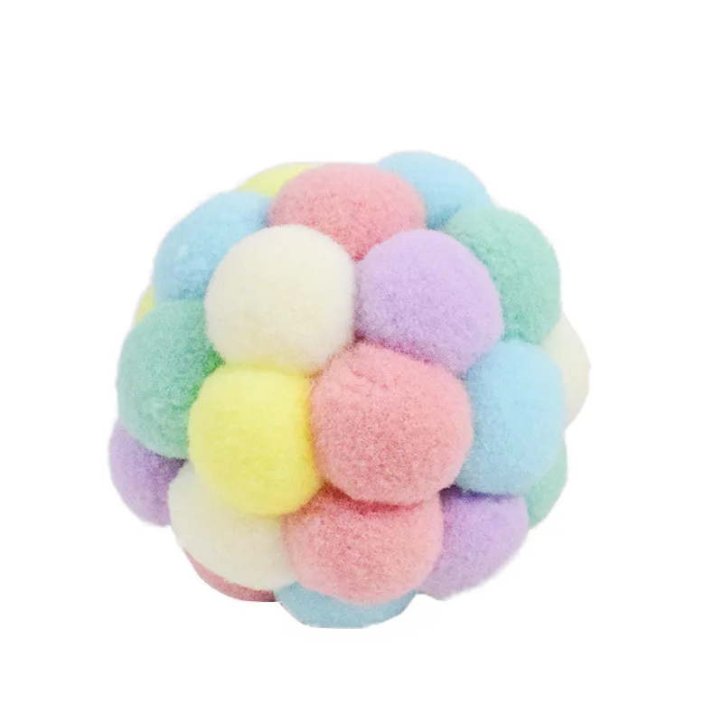 New Hot 2020 Manufacturers Direct Sale Color Cat Toy Puppy Chew Toys Cat Ball Pet Cat Toy
New Hot 2020 Manufacturers Direct Sale Color Cat Toy Puppy Chew Toys Cat Ball Pet Cat Toy