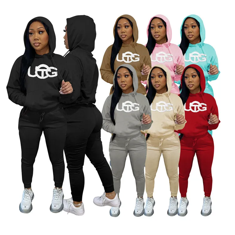 custom winter cotton hoodie joggers 2 pieces sets outfits women clothing sweatsuit two piece pants set, Picture color
custom winter cotton hoodie joggers 2 pieces sets outfits women clothing sweatsuit two piece pants set, Picture color