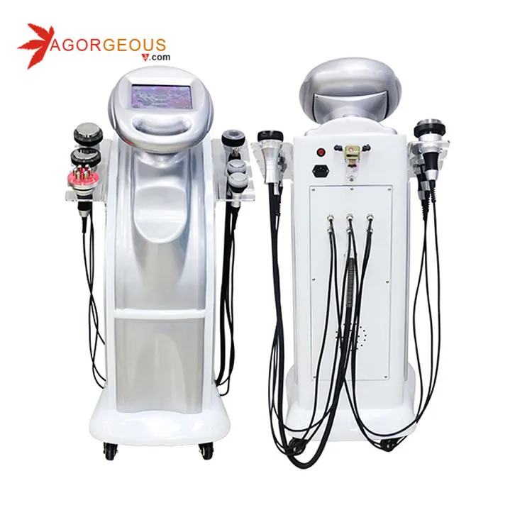wholesale 7 in 1 body 80k cavitation tighten skin slimming massage management vacuum rf beauty machine, Silver 
wholesale 7 in 1 body 80k cavitation tighten skin slimming massage management vacuum rf beauty machine, Silver
