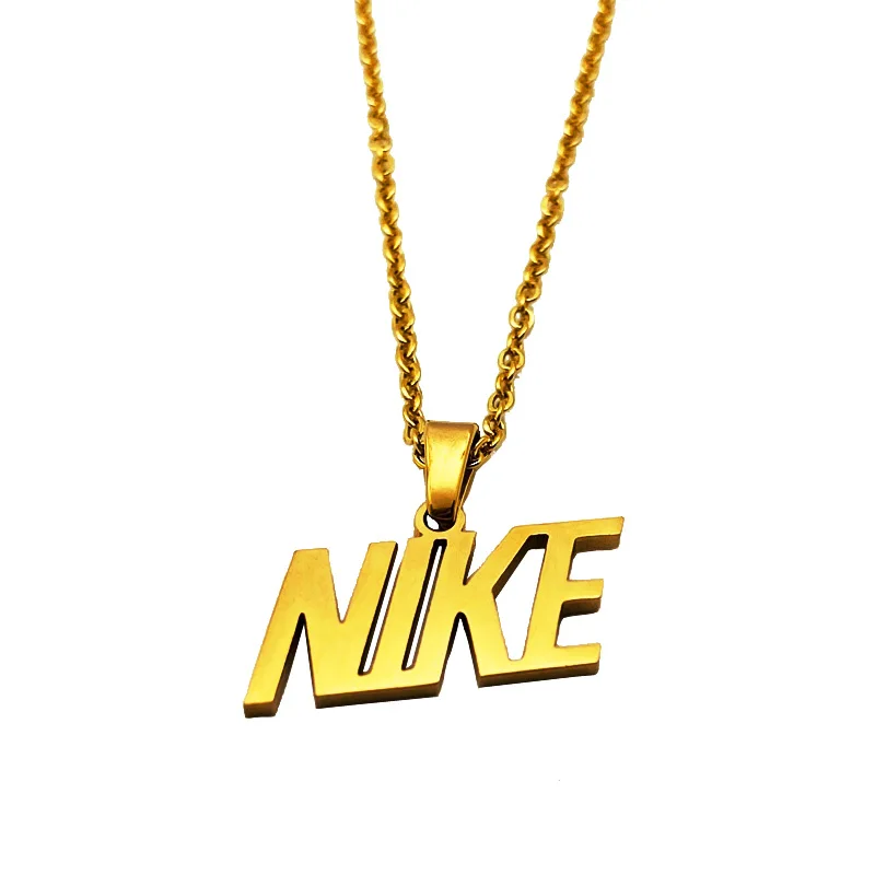Trendy New gold swoosh necklace custom jewelry stainless steel personalized name tick pendant gold name plate necklace for gift
Trendy New gold swoosh necklace custom jewelry stainless steel personalized name tick pendant gold name plate necklace for gift