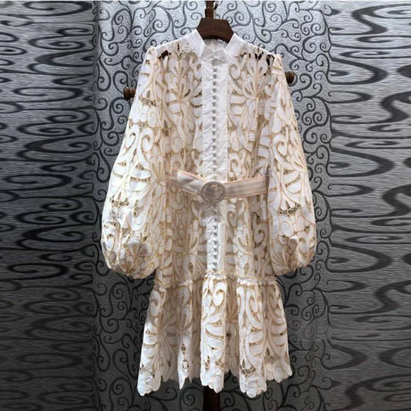 Autumn and winter new bohemian skirt long-sleeved lace stitching belt French niche Australian design dress
Autumn and winter new bohemian skirt long-sleeved lace stitching belt French niche Australian design dress