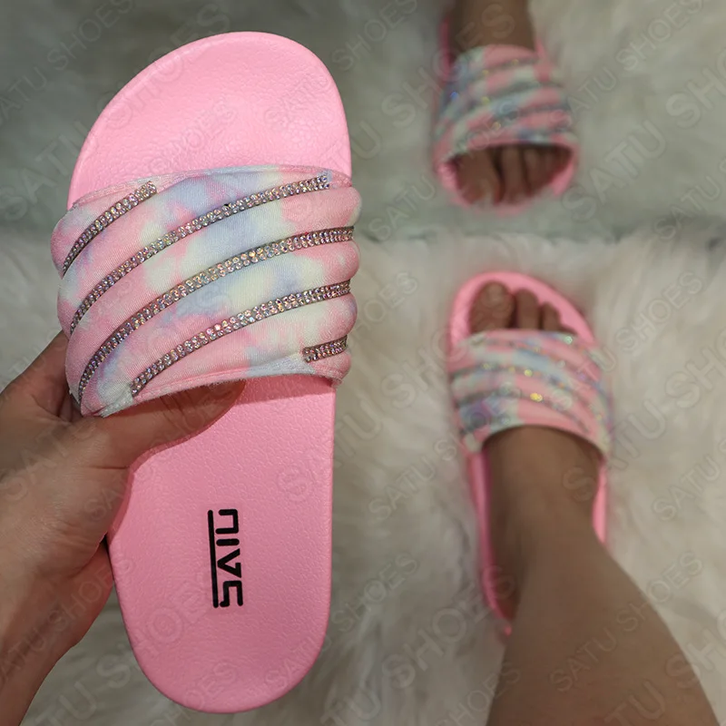 Fashion new women indoor pink rhinestone bling diamond sweet outdoor flat ladies summer pool slipper slide sandals shoes
Fashion new women indoor pink rhinestone bling diamond sweet outdoor flat ladies summer pool slipper slide sandals shoes