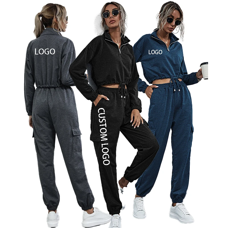 Women Casual Two Piece Matching Cloth Autumn Outfit 2 Female Pants Fall Long Sleeve Solid Color Casual Two Piece Set, Multi color optional
Women Casual Two Piece Matching Cloth Autumn Outfit 2 Female Pants Fall Long Sleeve Solid Color Casual Two Piece Set, Multi color optional