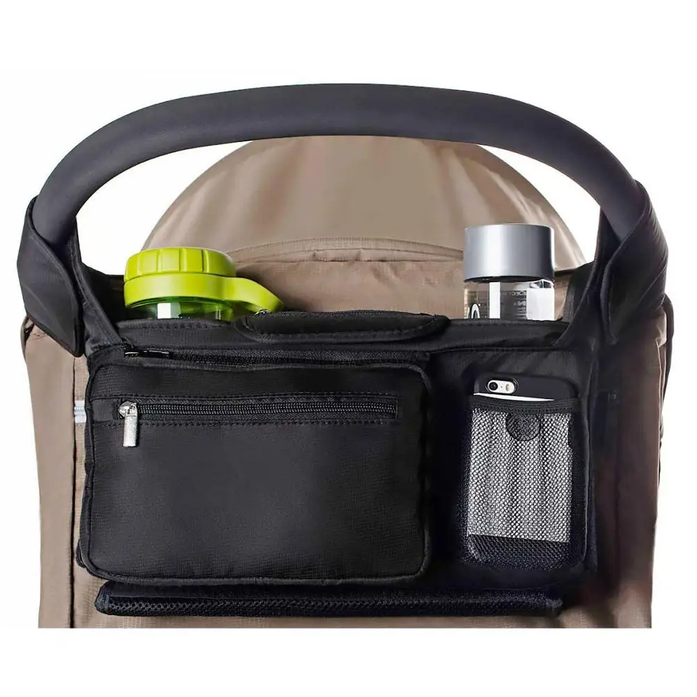 Large Storage New product Baby Stroller Organizer With Cup Holders For Travel, Black, customized color is available
Large Storage New product Baby Stroller Organizer With Cup Holders For Travel, Black, customized color is available