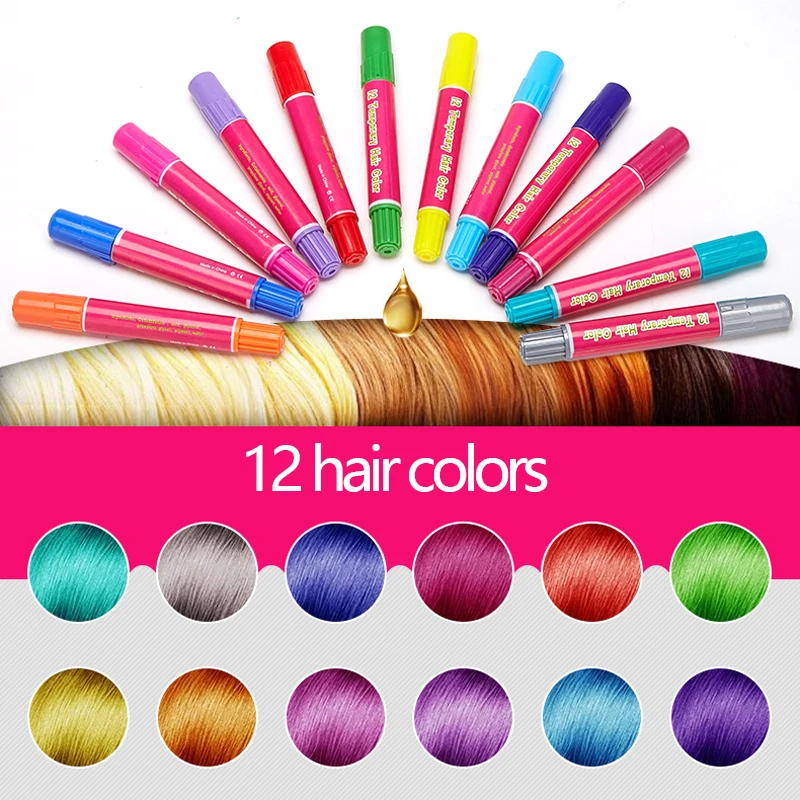 Honey phoebe 12 colors disposable hair color set safety easy color not hurt hair easy carry hair color stick wholesale
Honey phoebe 12 colors disposable hair color set safety easy color not hurt hair easy carry hair color stick wholesale