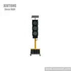 XINTONG LED Solar Powered Portable Mobile Traffic Light