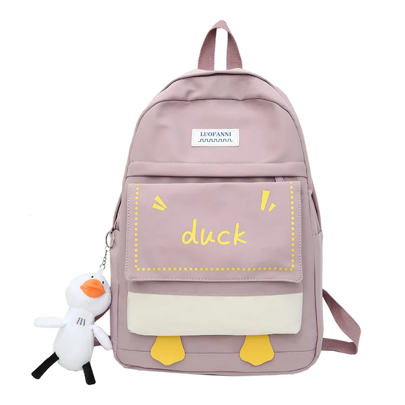 2021 New College Sweet Cute Style Schoolbag Female Large Capacity Simple Pendant Small Woman Wholesale China Backpack For Girl
2021 New College Sweet Cute Style Schoolbag Female Large Capacity Simple Pendant Small Woman Wholesale China Backpack For Girl