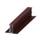 Customised Wooden grain Aluminum Window and Door Profile Forms For Decoration