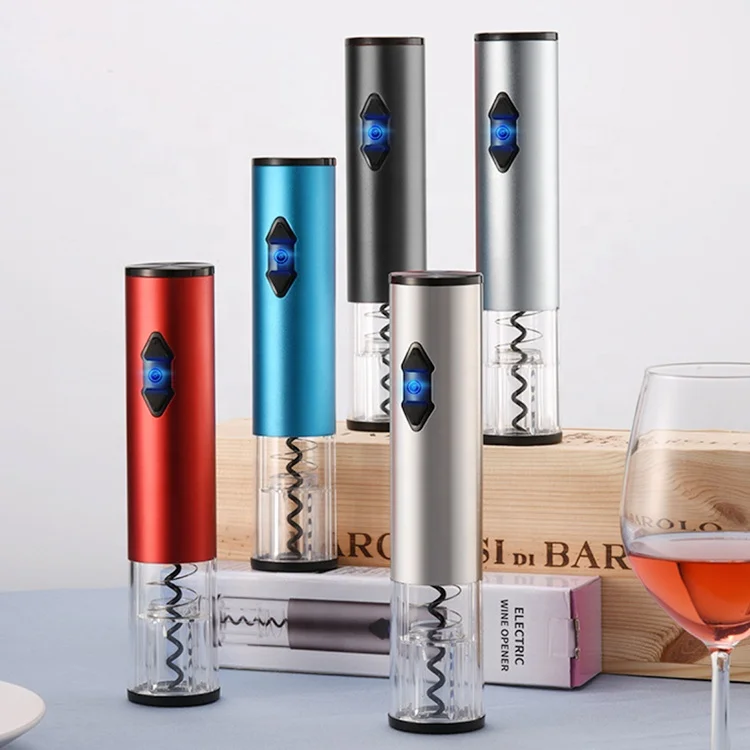 New design Wine Bottle Opener Automatic cordless Electric Wine Bottle Opener stainless steel wine bottle opener, Silver gray blue red
New design Wine Bottle Opener Automatic cordless Electric Wine Bottle Opener stainless steel wine bottle opener, Silver gray blue red