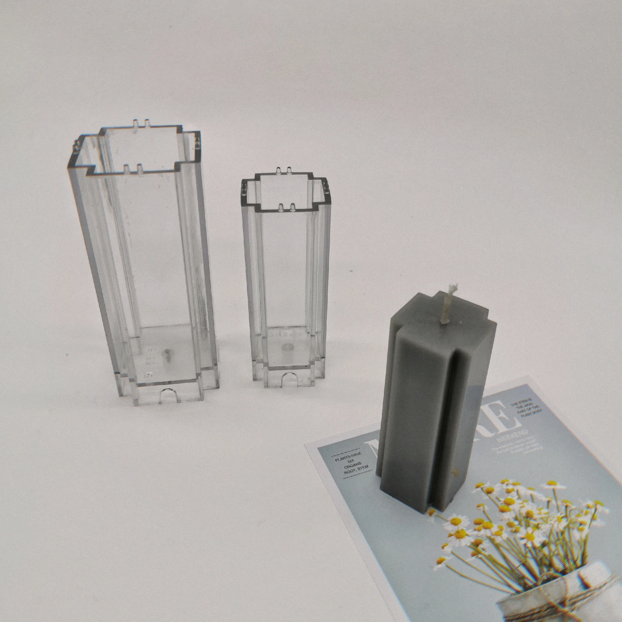 LOVE'N Korean ins wind DIY candle mold Cross Square Cylinder For Party Accessories decoration LV434S
LOVE'N Korean ins wind DIY candle mold Cross Square Cylinder For Party Accessories decoration LV434S