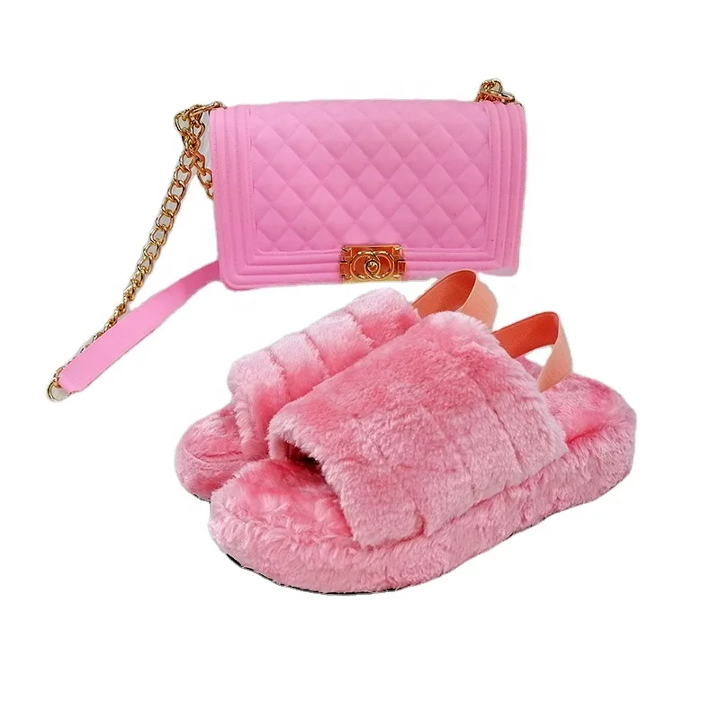 GW 2020 Fashion new Arrival Ladies the young girl powder Imitation wool Slides for kids Women handbag and Sandals sets, Colorful
GW 2020 Fashion new Arrival Ladies the young girl powder Imitation wool Slides for kids Women handbag and Sandals sets, Colorful