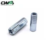 Expansion bolt 304 stainless steel Drop in anchor hot galvanized zinc plated anchor