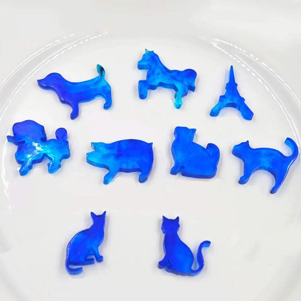 Pendant resin mold, horse, duck, monkey, cat, deer, dog, tower, key, flower, butterflyBottle, etc., key chain charm epoxy silico
Pendant resin mold, horse, duck, monkey, cat, deer, dog, tower, key, flower, butterflyBottle, etc., key chain charm epoxy silico