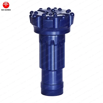 Factory High Quality DTH Drilling Speedbit Flat Front  Ballistic Button 4.5" Down The Hole QL40