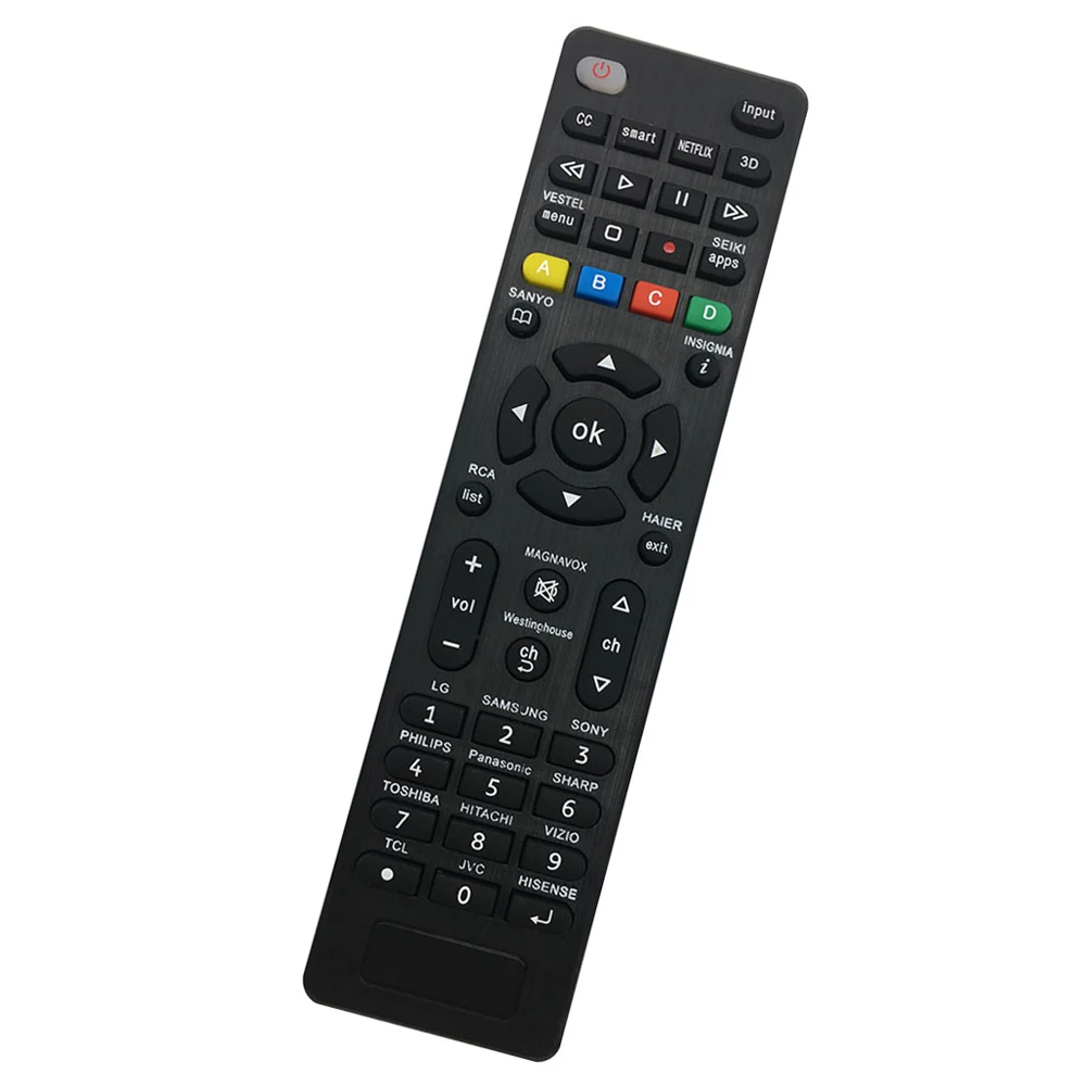 

New replacement universal tv remote for Samsung Sony Hisense Sharp Philips Toshiba Hitachi LG TV remote control