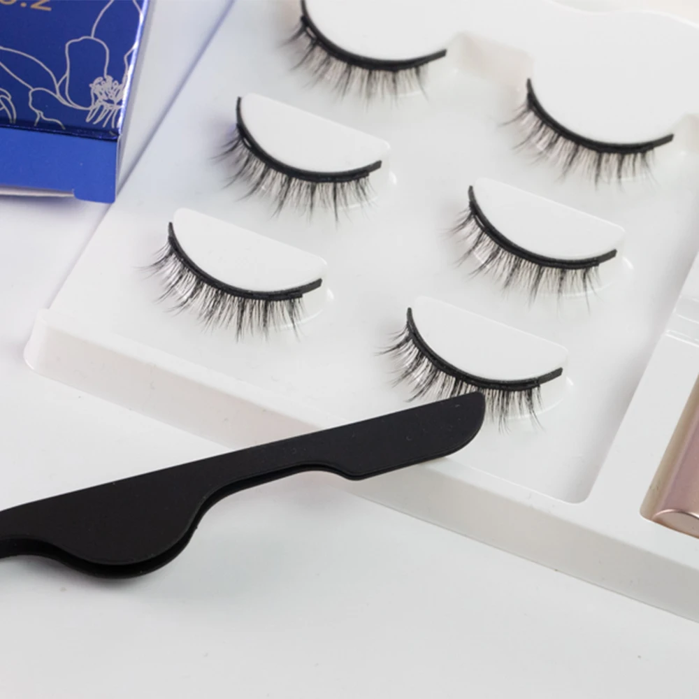 Free Sample Fast Shipping magnetic faux mink eyelash with custom lash book, Pure black
Free Sample Fast Shipping magnetic faux mink eyelash with custom lash book, Pure black