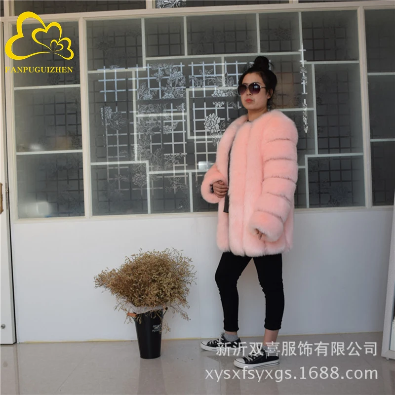 New Fashion long Ladies Winter Coats Cropped Women Blue Faux Fox Fur Jacket Coats Women's Woven Coats, Picture
New Fashion long Ladies Winter Coats Cropped Women Blue Faux Fox Fur Jacket Coats Women's Woven Coats, Picture