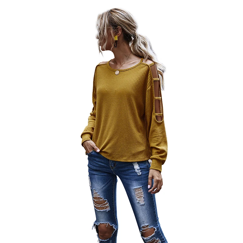 Autumn And Winter Solid Color Round Neck Sweater Hollow Long Sleeve Loose Casual Pullover Women's Sweaters
Autumn And Winter Solid Color Round Neck Sweater Hollow Long Sleeve Loose Casual Pullover Women's Sweaters