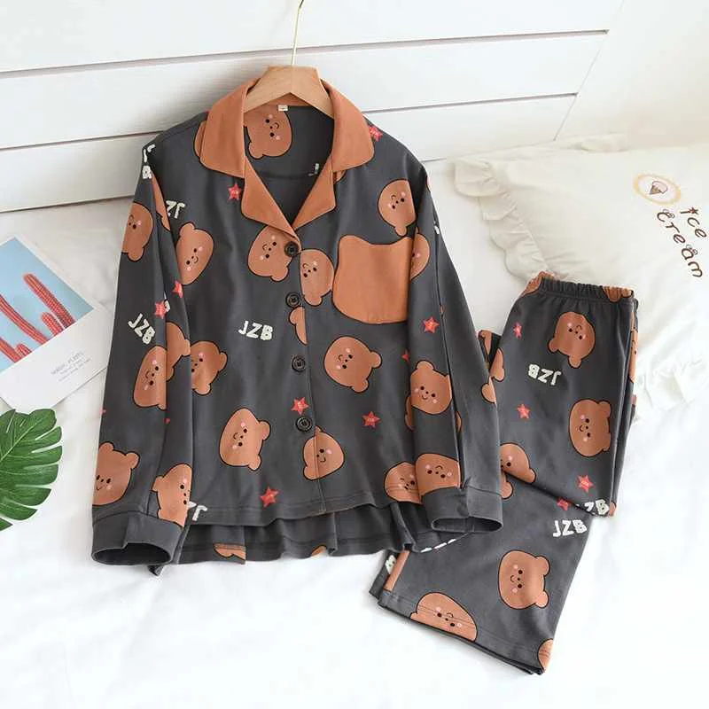 2021 spring and autumn new style 100% cotton knitted couple sleepwear plus size men's comfortable homewear sleepwear two piece s, Required
2021 spring and autumn new style 100% cotton knitted couple sleepwear plus size men's comfortable homewear sleepwear two piece s, Required