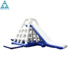 New Product Water Park Climbing Game Human Bowling Inflatable Floating Inflatable Water Park With Slide