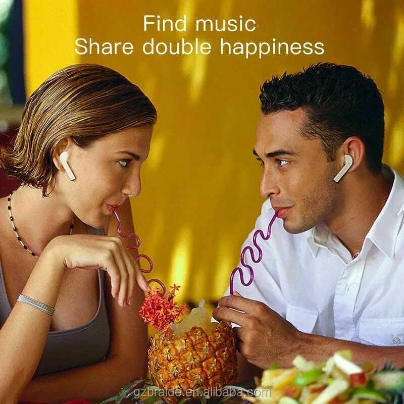 i18 TWS Wireless earphones 5.0 Earbuds Waterproof 3D Sound Touch Control for iPhone for Samsung for Huawei - ANKUX.COM