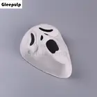 Molded Paper Pulp Halloween Masks, 3D Paper Masks, Plain Paper Mache Masks