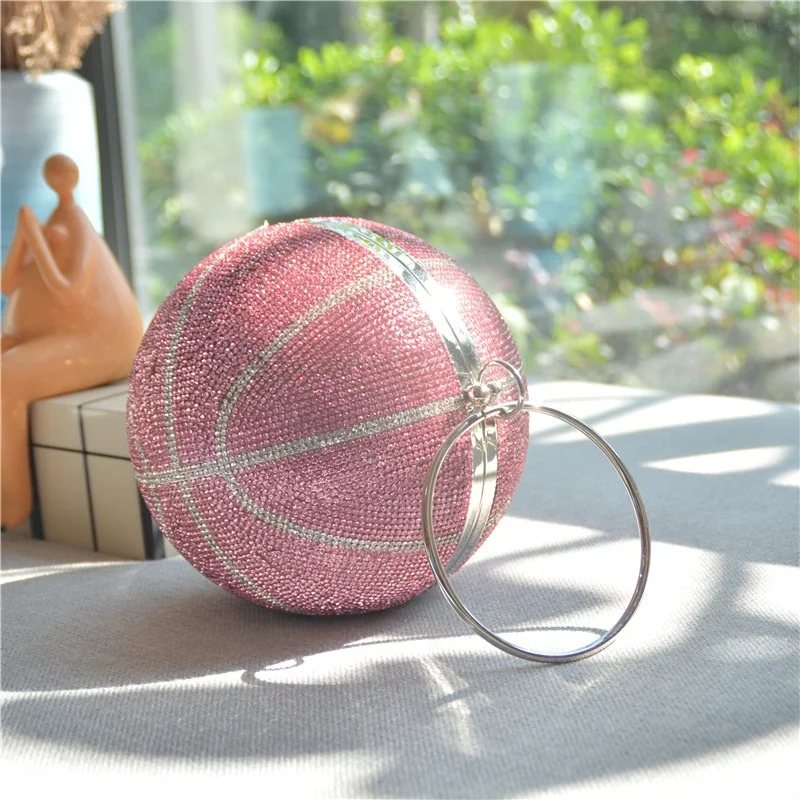 Basketball Shape High Quality Purse Tote Handbags for Women Shoulder Bag Crossbody with Long Chain Luxury Handbags Party Fashion, Customized
Basketball Shape High Quality Purse Tote Handbags for Women Shoulder Bag Crossbody with Long Chain Luxury Handbags Party Fashion, Customized