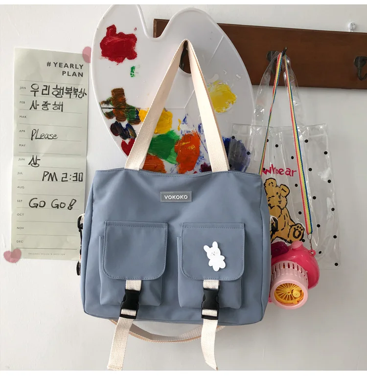 ST-0519 Nylon Tote Charter Suture Single Shoulder Bag Female Joker Hand Bags Ladies Stylish Shoulder Bag For Women, Multi color
ST-0519 Nylon Tote Charter Suture Single Shoulder Bag Female Joker Hand Bags Ladies Stylish Shoulder Bag For Women, Multi color