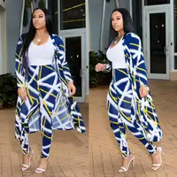 New Autumn Fashion Long-sleeved Floral Print Cardigan Two-piece Set Ladies Casual Clothes
New Autumn Fashion Long-sleeved Floral Print Cardigan Two-piece Set Ladies Casual Clothes