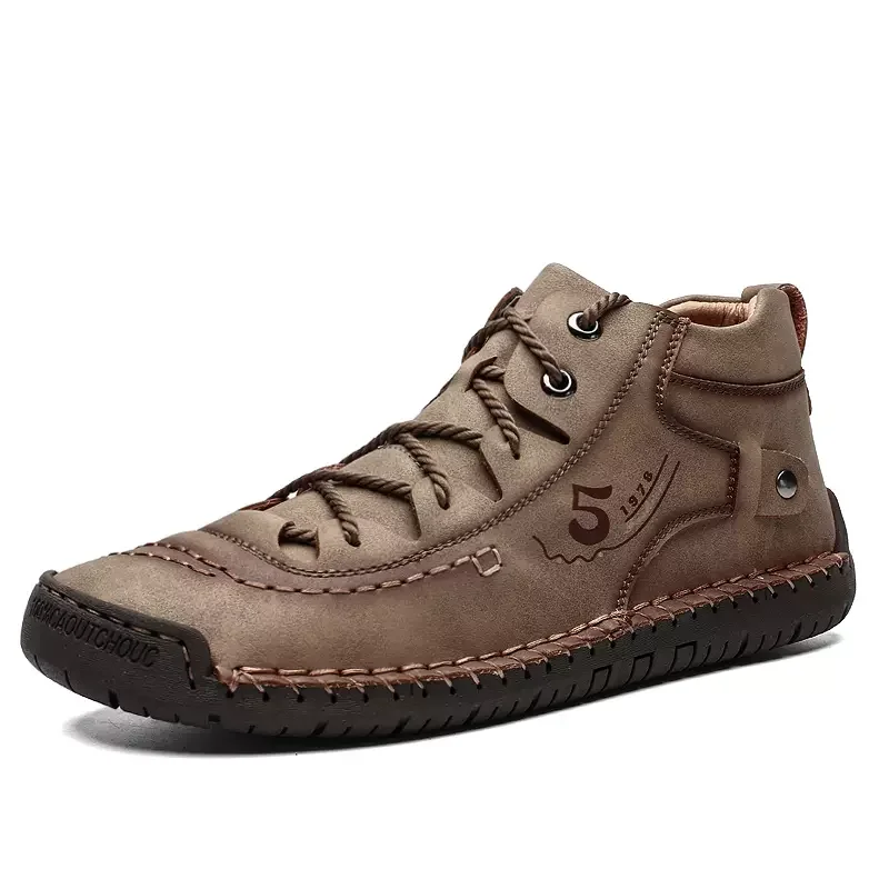 Factory Supply Drop Shipping Lace Up Large Size Fiber Leather Flat Mens Casual Walking Boots, Black/khaki/brown
Factory Supply Drop Shipping Lace Up Large Size Fiber Leather Flat Mens Casual Walking Boots, Black/khaki/brown