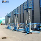 Mobile Electric Aluminum Hydraulic Lift Ladder Work Platform