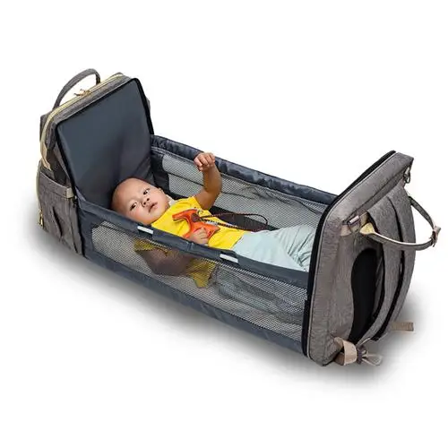 Baby Backpack Convertible Lightweight Baby Diaper Bag Bed Multi-purpose Travel Storage Bag
Baby Backpack Convertible Lightweight Baby Diaper Bag Bed Multi-purpose Travel Storage Bag