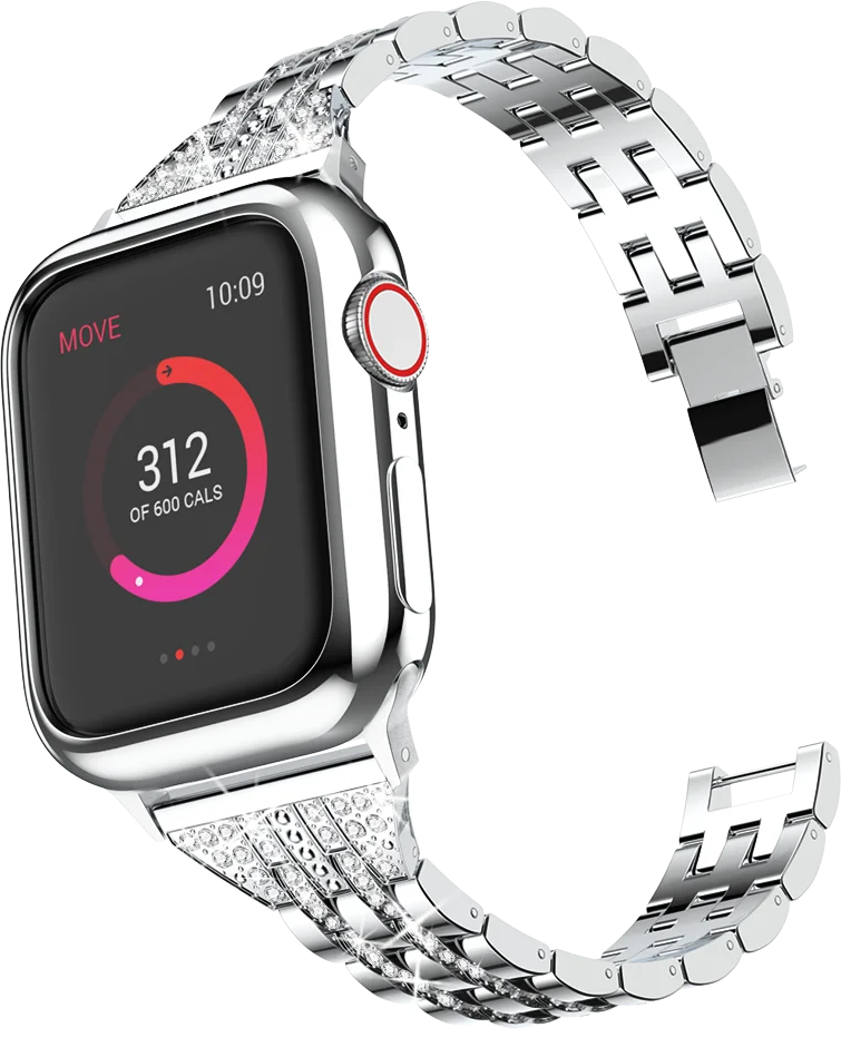 Five Beads With Diamond Stainless Steel Watch Band tech classic fashion For wholesale apple watch
Five Beads With Diamond Stainless Steel Watch Band tech classic fashion For wholesale apple watch