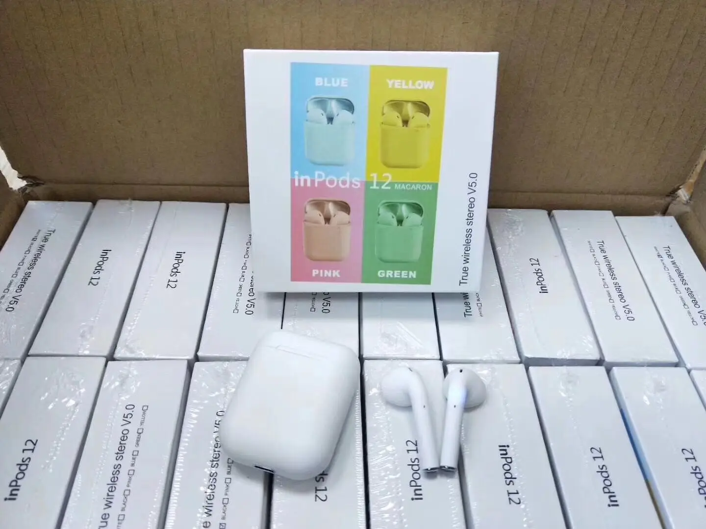 Factory bulk Amazon Top Sell Inpods 12 Tws Wireless Earbuds Wireless Headphone Earphone for iphone - ANKUX.COM