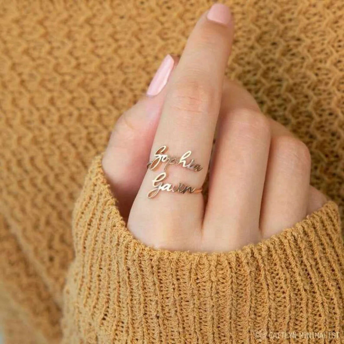 Custom 18k Gold Name Plated Stainless Steel Adjustable Letter Rings For Women Girl, Picture shows
Custom 18k Gold Name Plated Stainless Steel Adjustable Letter Rings For Women Girl, Picture shows