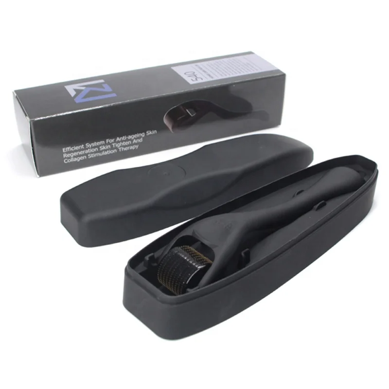 Ce and Rohs Certificate Matte Black Derma Roller Titanium 05 Micro Beard Hair Derma Roller Men
Ce and Rohs Certificate Matte Black Derma Roller Titanium 05 Micro Beard Hair Derma Roller Men