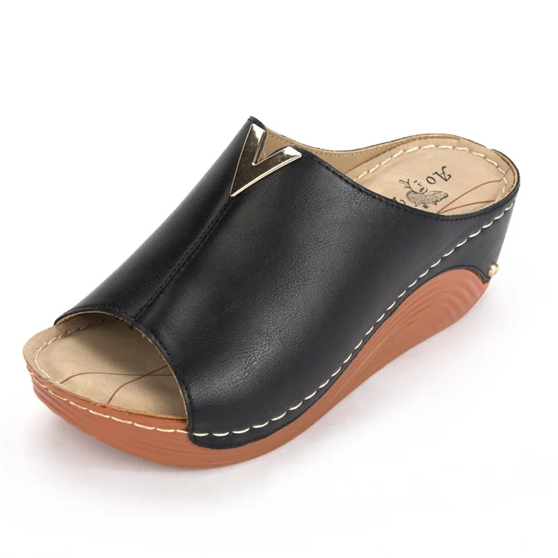 Summer New Designs Trendy Waterproof White Wedge Sandals Shoes For Women, Black,pink,beige
Summer New Designs Trendy Waterproof White Wedge Sandals Shoes For Women, Black,pink,beige
