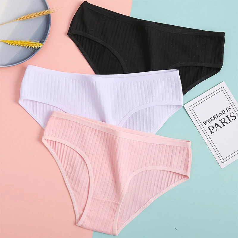2021 new solid color striped briefs sexy low-waist ladies underwear high quality cotton panties soft comfortable, 5 colors
2021 new solid color striped briefs sexy low-waist ladies underwear high quality cotton panties soft comfortable, 5 colors
