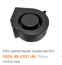 Cross Flow Fan, 50mm, 12V, 24V, 48V - detail 14
