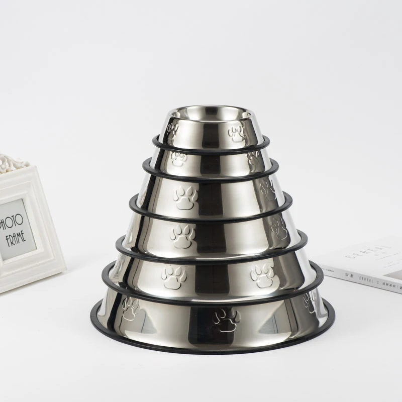 Top selling classic stainless steel pet bowl feeder bowl for Puppy dog and cat Outdoor Food Dish
Top selling classic stainless steel pet bowl feeder bowl for Puppy dog and cat Outdoor Food Dish