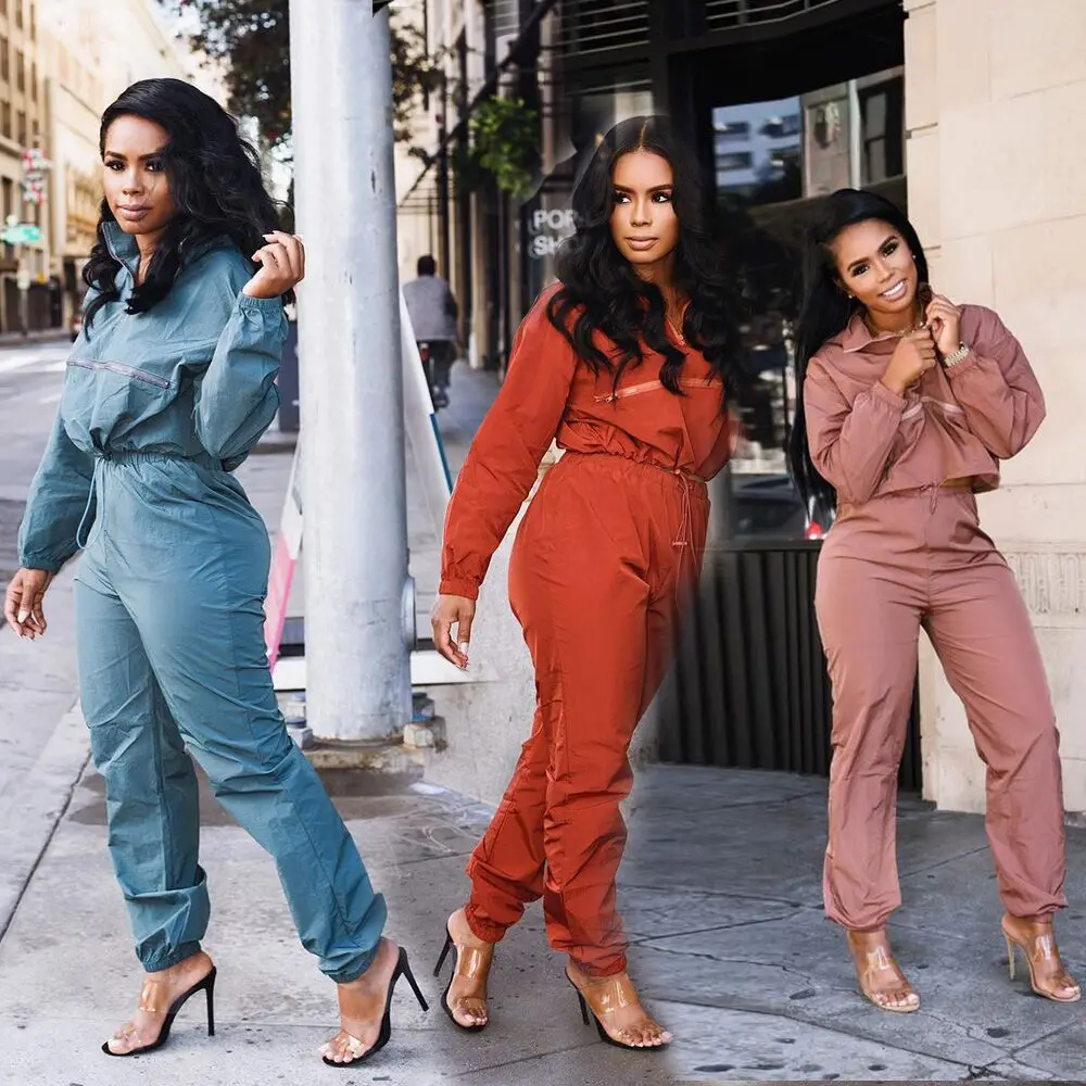 Autumn Winter Tracksuit Outfit 3 Colors Four Codes Casual Long Sleeve Front Elastic Straight Pants Clothes Women Two Piece Set, Light gray
Autumn Winter Tracksuit Outfit 3 Colors Four Codes Casual Long Sleeve Front Elastic Straight Pants Clothes Women Two Piece Set, Light gray