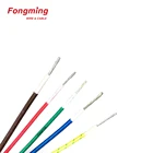 Stranded Wire Cable Fiberglass Silicone Cable Ul3122 Fiberglass Braiding Silicone Wire And Cable
