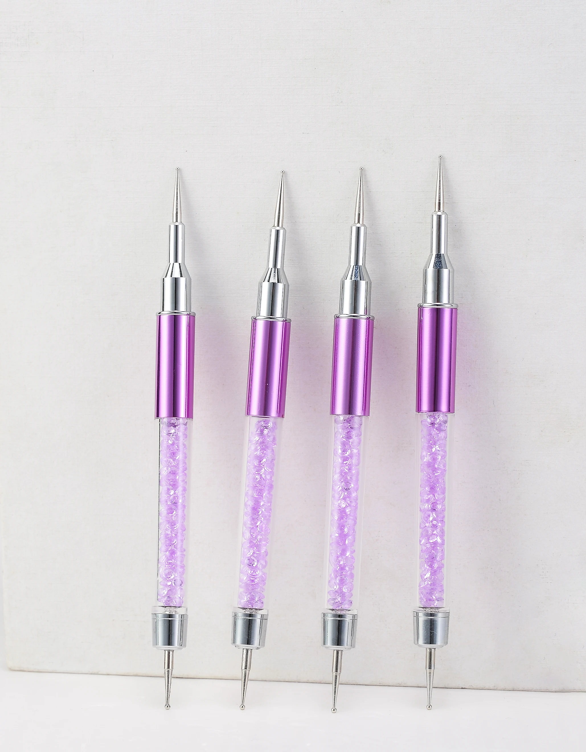 Beautiful Glitter Nail Art Dotting Pen Dotting Tool Dotting Nail Brush with Purple Shell, Accept customizaton
Beautiful Glitter Nail Art Dotting Pen Dotting Tool Dotting Nail Brush with Purple Shell, Accept customizaton