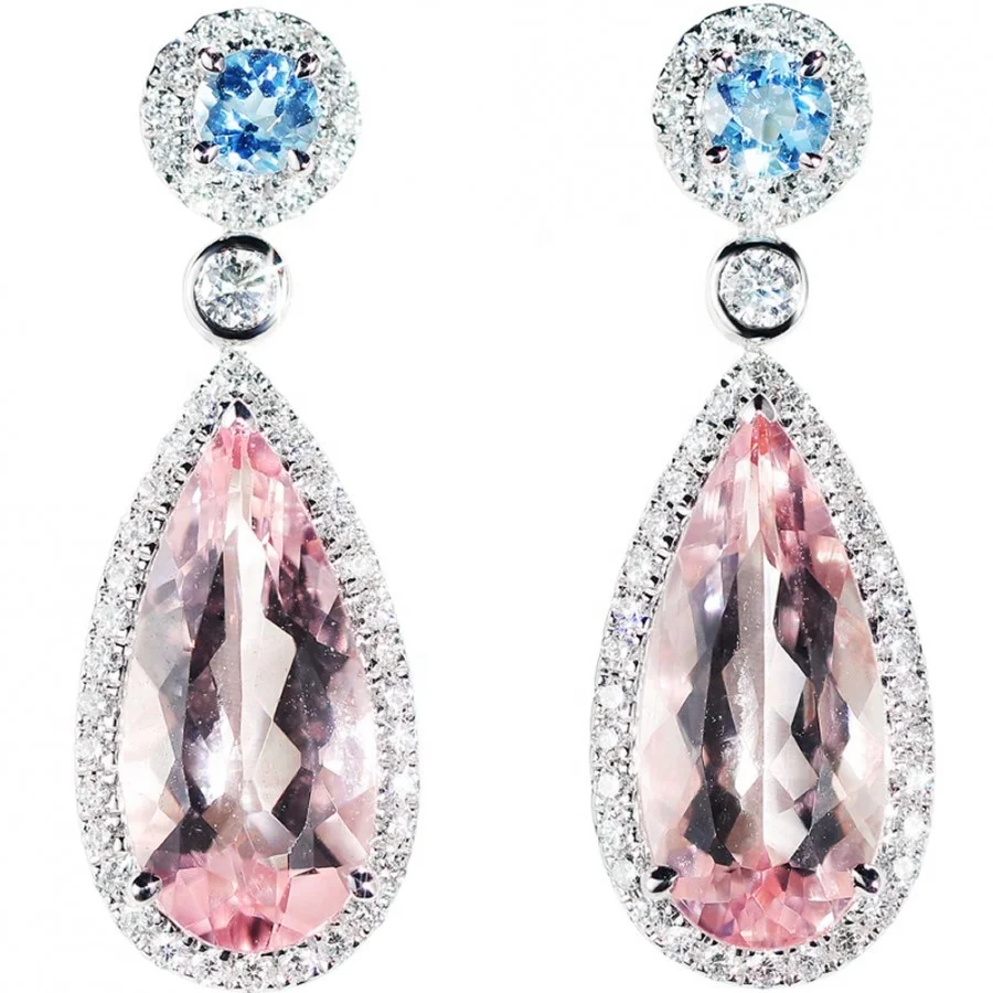 Luxury Female Pink Water Drop Earrings Fashion Silver Color Zircon Stone Earrings Vintage Long Dangle Earrings For Women
Luxury Female Pink Water Drop Earrings Fashion Silver Color Zircon Stone Earrings Vintage Long Dangle Earrings For Women