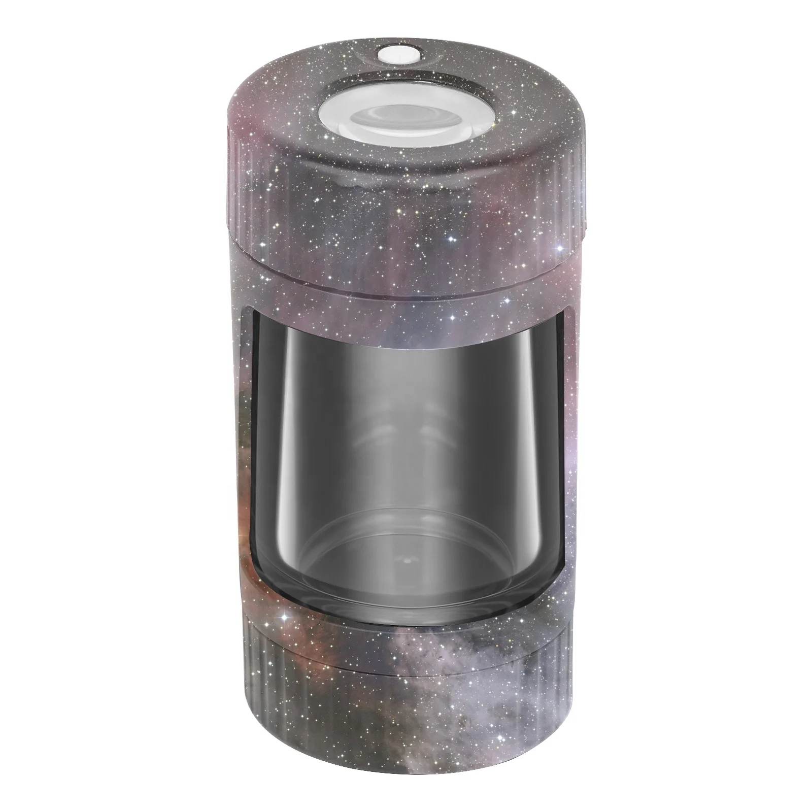 Plastic&Glass Light-Up LED Storage stash Magnifying Jar Viewing Container 110ML Vacuum Seal Plastic Pill Box Case Custom Logo, Customized color
Plastic&Glass Light-Up LED Storage stash Magnifying Jar Viewing Container 110ML Vacuum Seal Plastic Pill Box Case Custom Logo, Customized color