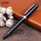 High Grade Cheap Black Pen Promotions Shining Metal Ballpoint Pen Customized Logo Gift Ball Point Pen