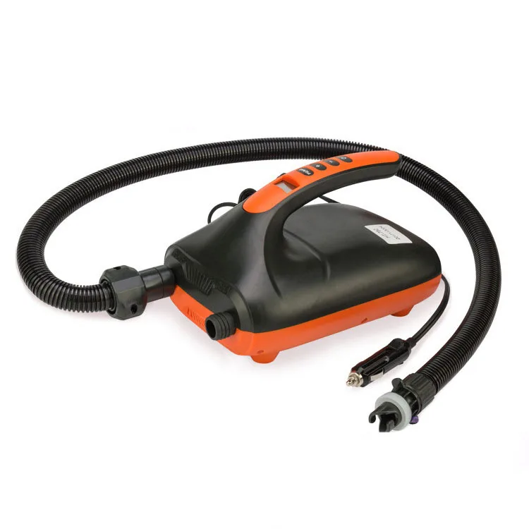 Inflatable Surfboard/Tent/Boat/Bed Portable DC 12V Electric Air Pump, Orange & black & blue
Inflatable Surfboard/Tent/Boat/Bed Portable DC 12V Electric Air Pump, Orange & black & blue